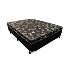 Imagem de Cama Box Viúva Conjugado Ortopédico Sleep Black 128X188x53 - Spr Confo