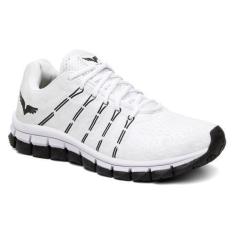 Imagem de Tenis Confortável Para Caminhada Academia Dia Dia - MKSHOES, Branco, 4