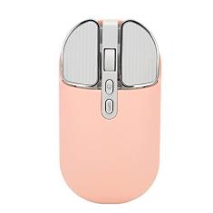 Imagem de Mouse Sem Fio de Modo Duplo, Design Silencioso, DPI Ajustável 800/1600/2400, Bateria de 500mAh, Tamanho Portátil, para PC, Laptop, Tablet, Telefone, 2.4G + BT5.1, Alcance de 10M