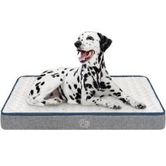Imagem de Cama De Cachorro Repelente À Água Empsign Para Crate Pad Reversível