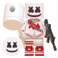 Imagem de Boneco Blocos De Montar Dj Marshmello Gun Machine - Mega Block Toys