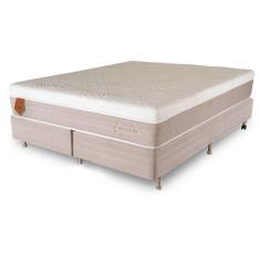 Imagem de Cama Box King Size (Box + Colchão) 193X203X69 Esmeralda Prorelax Molas Ensacadas Pillow In Turn Free - Bege