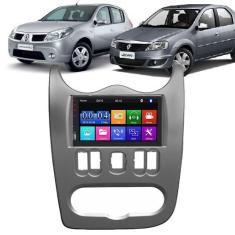 Imagem de Kit Central Multimidia MP5 Sandero 2007 2008 2009 2010 2011 7 Pol Espe
