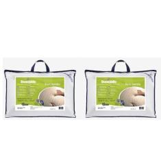 Imagem de Kit 2 Travesseiros Dunlopillo Basic Bambu