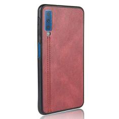 Imagem de Capa para celular Samsung Galaxy A7 2018 Capa de celular Rugged Shield 360° Proteja seu telefone capa de couro suave para Samsung Galaxy A7 2018