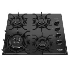 Imagem de Cooktop 4 Bocas Itatiaia Itamaster Vidro Temperado Gás Tripla Chama 4Q
