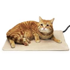 Imagem de Almofada de aquecimento para cães e gatos nicrew Heated Cat Bed 30W
