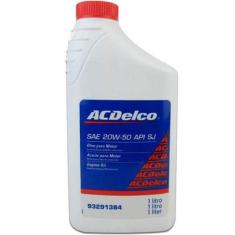 Imagem de Óleo Motor Ac Delco 20w50 Carro Sl Mineral 1l 93307462 - ACDelco