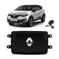 Imagem de Kit Central Multimídia Captur Mp5 / Mp8 + Moldura + Câmera + TV - Tay 