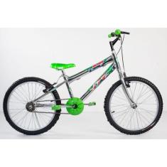 Imagem de Bicicleta Infantil Masculina Aro 20 cromada - VTC BIKES