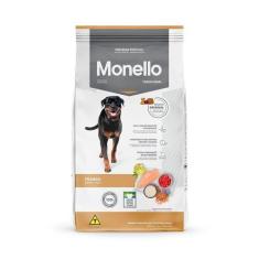 Imagem de Ração Monello Dog Tradicional Para Cães Adultos Sabor Frango - 25Kg