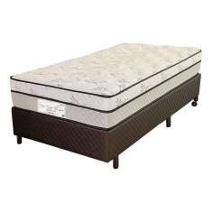 Imagem de Cama Box Solteiro King (Box + Colchão) 96x203x61 Pro Soft Bamboo Prorelax Molas Ensacadas Pillow Top Turn Free - Cinza