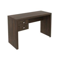 Imagem de Mesa Escritório 2 Gavetas 117X74,5X46,5 Cm Rústico - Tecnomobili