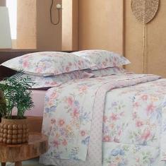 Imagem de Jogo De Cama Casal 200 Fios Estampado - Andreza Belle - Andreza Enxova