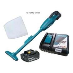 Imagem de Aspirador Po 18v Dcl180 Makita Bateria 3ah + 1 Filtro Extra