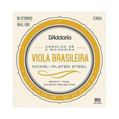 Imagem de Encordoamento Daddario Viola Brasileira Ej82a Cebolão Ré / B