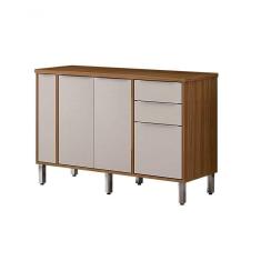 Imagem de Balcão De Cozinha 3 Portas 3 Gavetas Agata Soft Chf Moveis