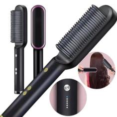 Imagem de Escova secadora profissional seca alisa e modela cabelo,