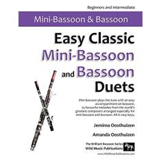 Imagem de Easy Classic Mini-Bassoon and Bassoon Duets: 25 favourite melodies by the world's greatest composers where the mini-bassoon plays the tune and bassoon plays an easy accompaniment.