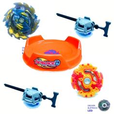 Beyblade Burst Turbo Wonder Valtryek - Hasbro + Lançador + Estojo em  Promoção na Americanas