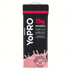 Imagem de Bebida Láctea UHT YoPro Shake Sabor Morango 15g de Proteína 250ml