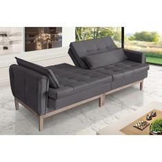 Imagem de Sofá Cama Rivieira 2,30m-chumbo