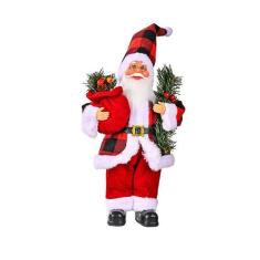 Imagem de Boneca de Natal de resina em pé