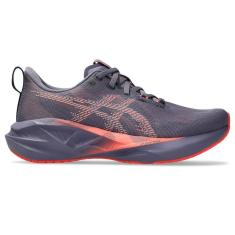 Imagem de Tênis ASICS Novablast 5 - Feminino - Roxo com Vermelho-Feminino