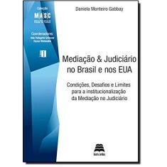 Imagem de Mediação & Judiciário No Brasil e Nos Estados Unidos - Col. Masc - Vol. 1 - Gabbay, Daniela Monteiro - 9788566025095
