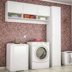 Imagem de Guarda Roupa Multiusol Eloísa 1 Porta E Modulo Armário Aereo - Phoenix