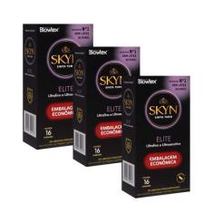 Imagem de Preservativo Skyn Elite sem Látex para Alérgicos Caixa com 16 Unidades