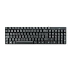 Imagem de Teclado com Fio Compacto PS2 Cabo de 130cm Resistente Água Preto Multilaser - TC298