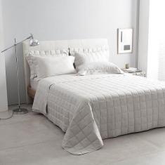 Imagem de Jogo De Cama Casal Cetim 300 Fios Buddemeyer Damask Stripes 100% Algod