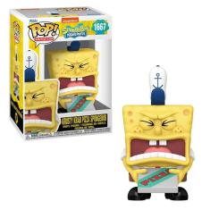 Imagem de Boneco Funko Pop Bob Esponja 25 anos Bob Entregador de Pizza