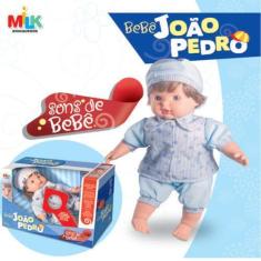 Imagem de Boneca Divertida Para Meninas Bebe Com Carteira De Vacinação - Milk Br