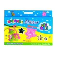 Imagem de Massinha De Modelar Uti Guti Com Glitter 12 Cores - Canson