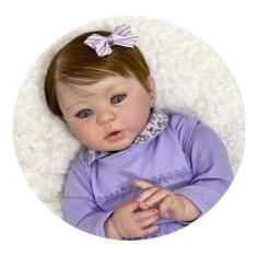Imagem de Bebe Reborn Linda Toma Banho Kylin - Ana Dolls