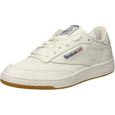Imagem de Reebok Tênis masculino Club C 85, Int-white/Royal-gum, 36