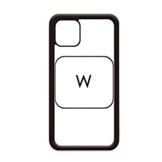 Imagem de Capa com símbolo de teclado W para iPhone 12 Pro Max para Apple Mini Mobile Case Shell