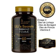 Imagem de Omega Mulher 3 6 9 Óleo Linhaça Borragem Primula Vitamina E 60 Cápsula