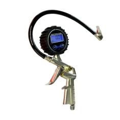 Imagem de Calibrador E Inflador De Pneus Digital 220 Psi Rosca 1/4 BSP - Steels