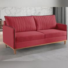 Imagem de Sofá Fixo 2 Lugares Living Persa Veludo