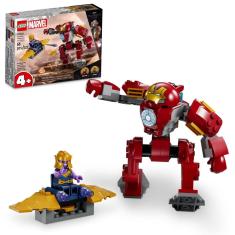 Imagem de Conjunto de brinquedos de construção lego Marvel Iron Man Hulkbuster vs Thanos