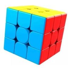 Imagem de Cubo Mágico Moyu 3x3x3 Profissional Colorido Com Base