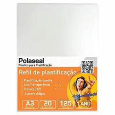 Imagem de Polaseal Plástico para Plastificação A3 303x426x0,05mm 20un