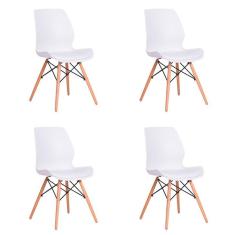 Imagem de Conjunto com 4 Cadeiras Eames Eiffel Rubi 