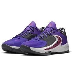 Imagem de Nike Tênis de basquete masculino Zoom Freak 4, Action Grape/Pinksicle, 42