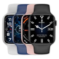 Imagem de Relogio Inteligente Smartwatch W28 Pro Série 8 Rosa Feminino Induçao 4
