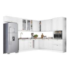 Imagem de Cozinha Modulada Americana com 15 Peças Branco Hp - Henn