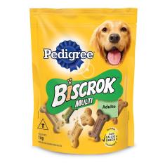 Imagem de Biscoito Pedigree Biscrok Multi para Cães Adultos - 1 Kg